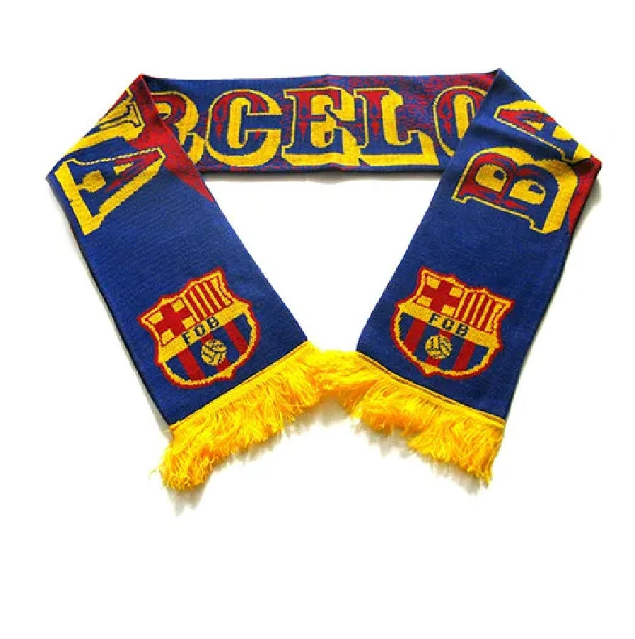 Шарф FC Barcelona акриловый