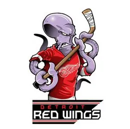 Наклейка Detroit Red Wings Mascot