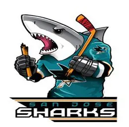 Наклейка San Jose Sharks Mascot