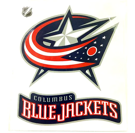 Наклейка Columbus Blue Jackets