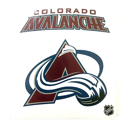 Наклейка Colorado Avalanche