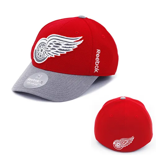 Бейсболка Детройт Reebok Detroit Red Wings Playoffs Flex Cap