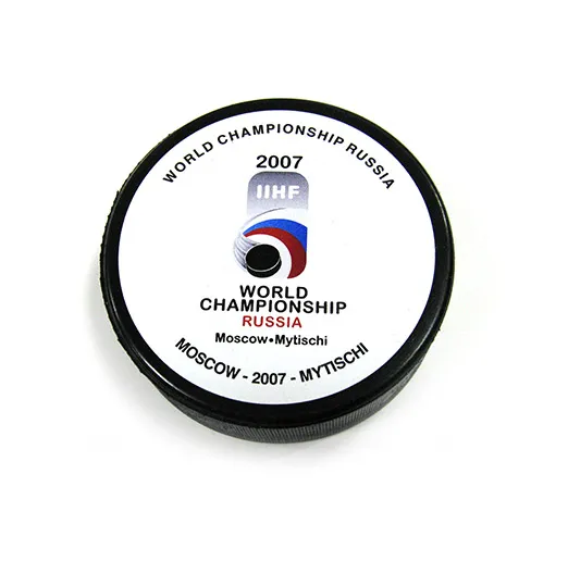 Шайба ЧМ 2007 Россия №2
