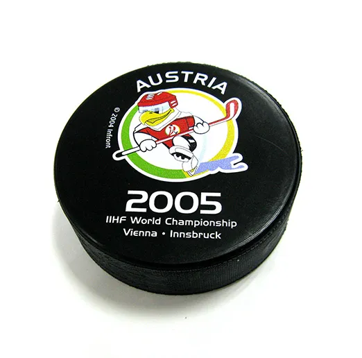 Шайба ЧМ 2005 Австрия Талисман 1-ст.