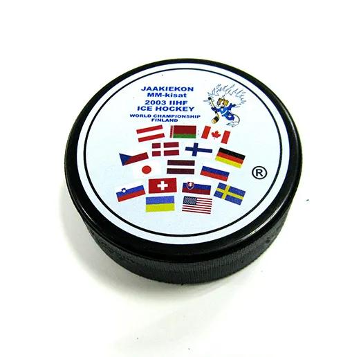 Шайба ЧМ 2003 Финляндия Флаги 1-ст.