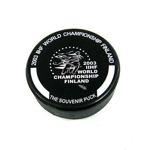 Шайба ЧМ 2003 Финляндия Талисман 2-ст.