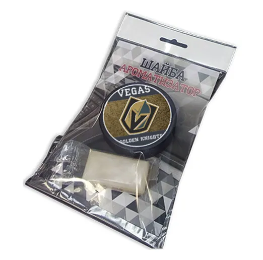 Пластиковая шайба под ароматизатор "ХК Vegas Golden Knights"