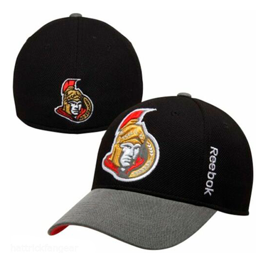 Бейсболка Оттава Reebok 01 Ottawa Senators Playoffs Flex Hat