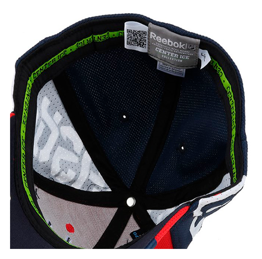Бейсболка Вашингтон-06 Reebok Red/Navy 2016 NHL Draft Structured Flex Hat