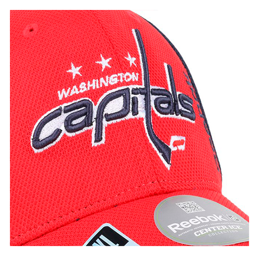 Бейсболка Вашингтон-06 Reebok Red/Navy 2016 NHL Draft Structured Flex Hat
