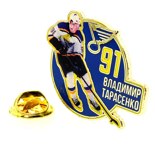 Значок St.Louis Blues ВЛАДИМИР ТАРАСЕНКО №91