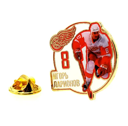 Значок НХЛ Звезда NHL Ларионов №8