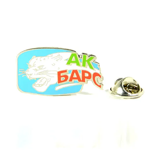 Значок КХЛ Ак Барс Эмблема олд цветная