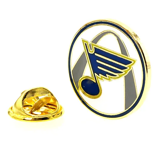 Значок NHL St. Louis "Эмблема круглая"