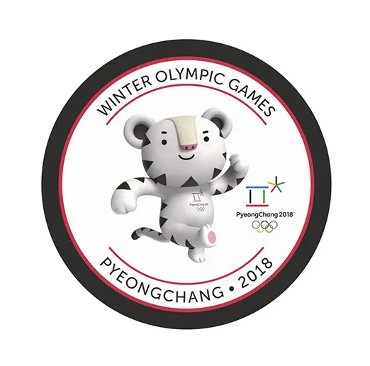 Шайба ОИ 2018 PYEONGCHANG Маскот 1-ст.