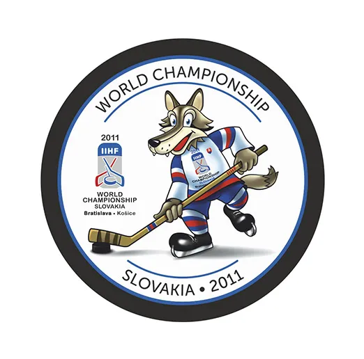 Шайба ЧМ 2011 Словакия Маскот 1-ст.