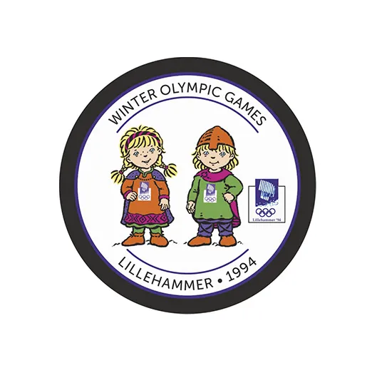Шайба ОИ 1994 LILLEHAMMER Маскоты 1-ст.