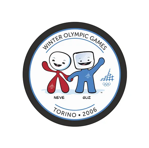 Шайба ОИ 2006 TORINO Маскоты 1-ст.