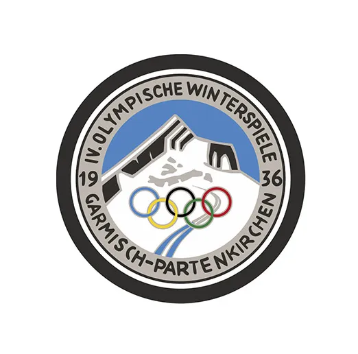 Шайба ОИ 1936 GARMISCH-PARTENKIRCHEN