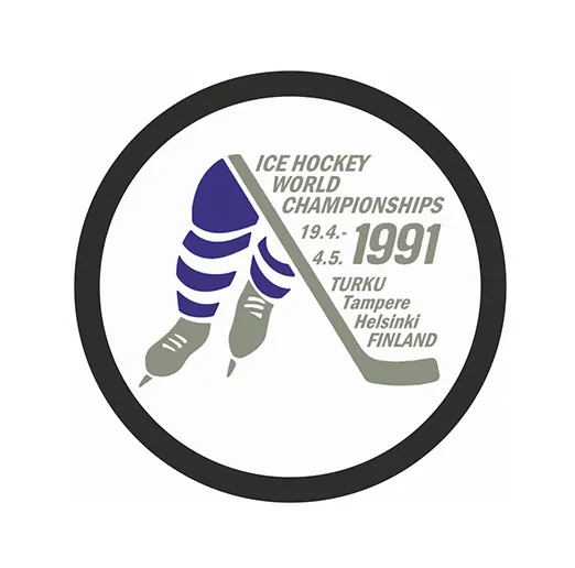 Шайба ЧМ 1991 Финляндия