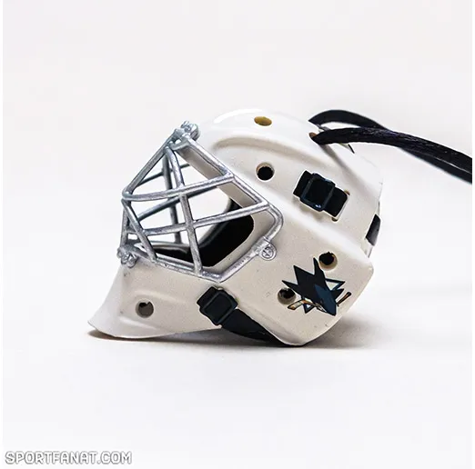 Подвеска в авто вратарский шлем San Jose Sharks
