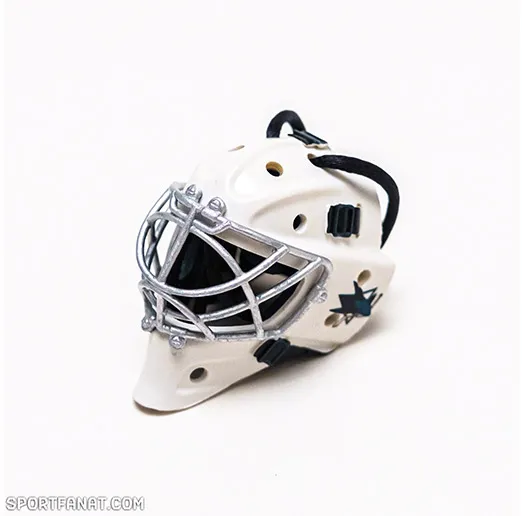 Подвеска в авто вратарский шлем San Jose Sharks