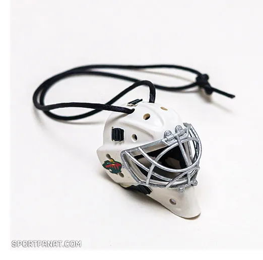Подвеска в авто вратарский шлем Minnesota Wild