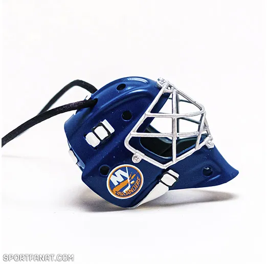 Подвеска в авто вратарский шлем New York Islanders