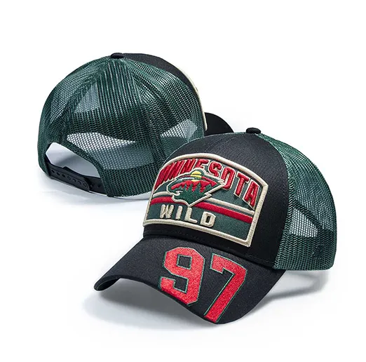 Бейсболка с сеткой Minnesota Wild №97, арт. 31455