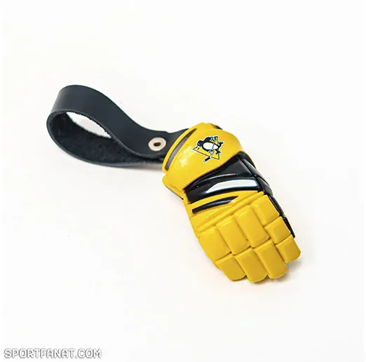 Брелок-крага хоккейная Pittsburgh Penguins