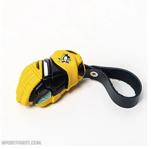 Брелок-крага хоккейная Pittsburgh Penguins