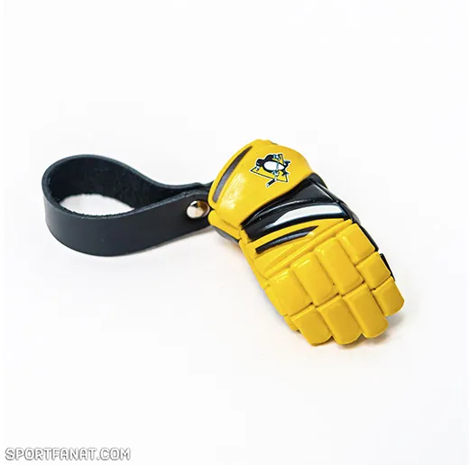 Брелок-крага хоккейная Pittsburgh Penguins