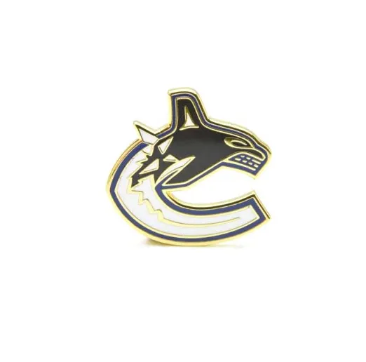 Значок Vancouver Canucks Эмблема белая