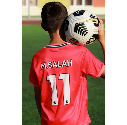 Форма FC Liverpool 21/22 Salah домашняя подростковая