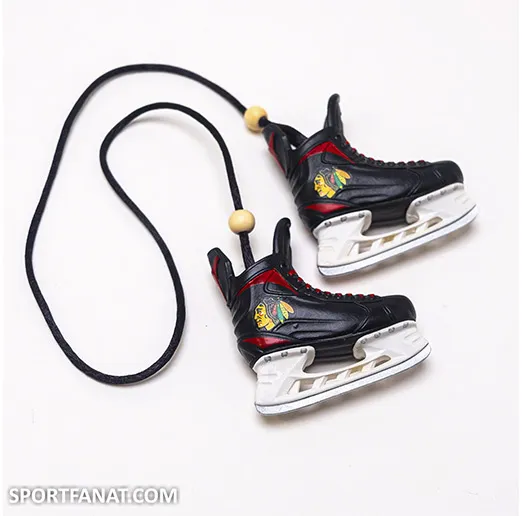 Подвеска в авто коньки Chicago Blackhawks