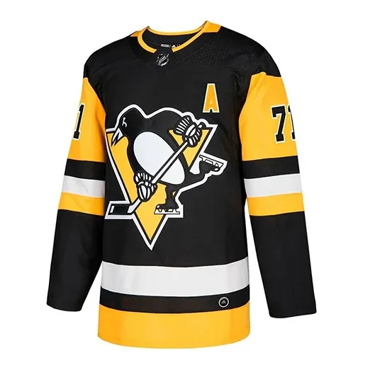 Свитер хоккейный Pittsburgh Penguins Malkin черный