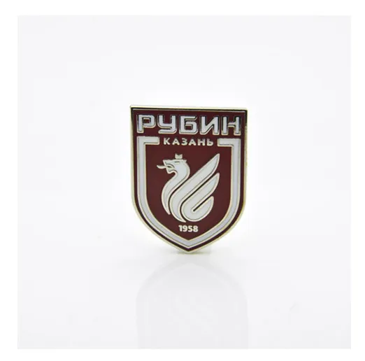 Значок ФК Рубин эмблема нью красная