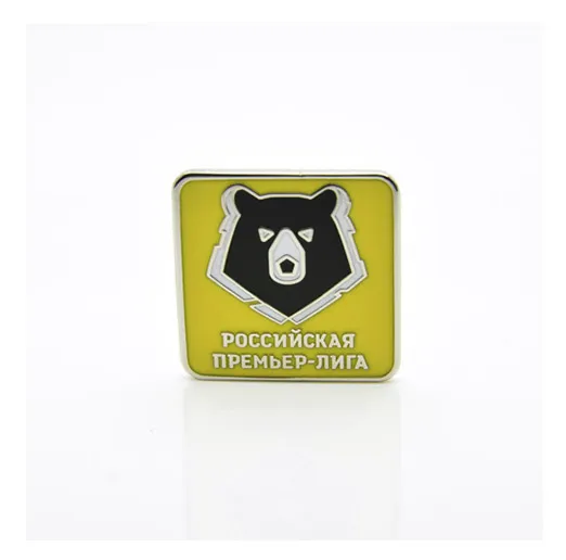 Значок РПЛ эмблема новая желтая