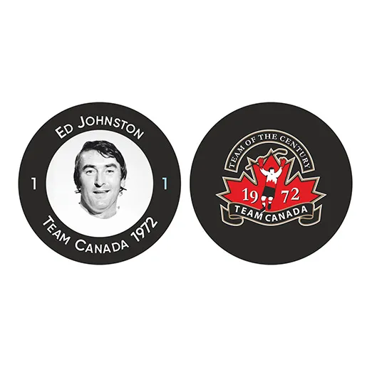 Шайба Team Canada-USSR 1972 JOHNSTON 2-ст.