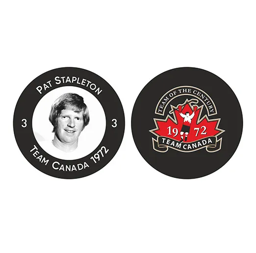 Шайба Team Canada-USSR 1972 STAPLETON 2-ст.