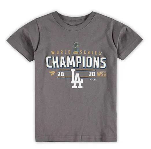 Футболка детская Los Angeles Dodgers Toddler 2020 World Series Champions Locker Room