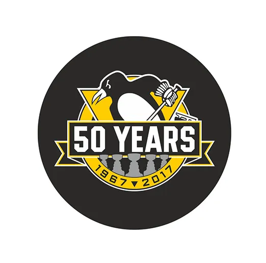 Шайба Pittsburgh Penguins 50 YEARS