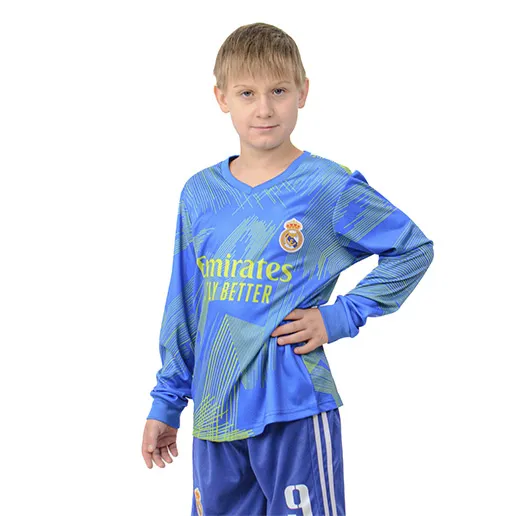 Форма FC Real BENZEMA 2022/23 дл. рук. подростковая