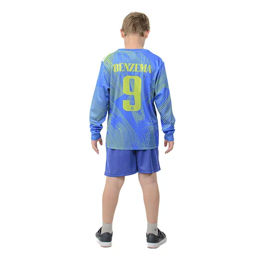 Форма FC Real BENZEMA 2022/23 дл. рук. подростковая