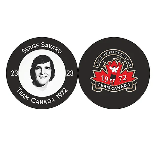 Шайба Team Canada-USSR 1972 SAVARD 2-ст.