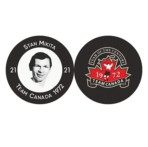 Шайба Team Canada-USSR 1972 MIKITA 2-ст.