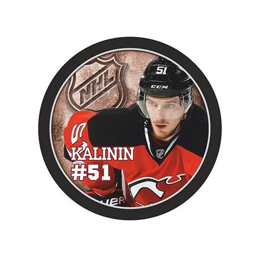 Шайба Игрок НХЛ KALININ Нью-Джерси №51 1-ст.