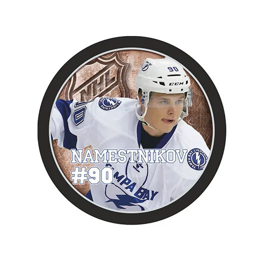 Шайба Игрок НХЛ NAMESTNIKOV Тампа №90 1-ст.
