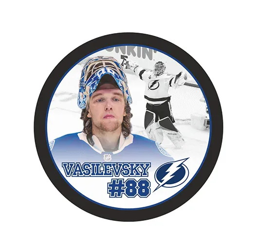 Шайба Игрок НХЛ VASILEVSKY Тампа №88 1-ст.