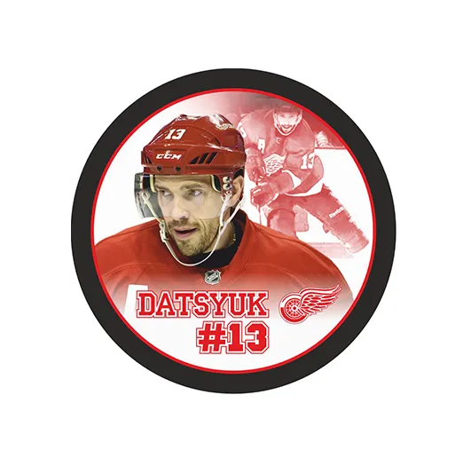 Шайба Игрок НХЛ DATSYUK №13 красный свитер 1-ст.